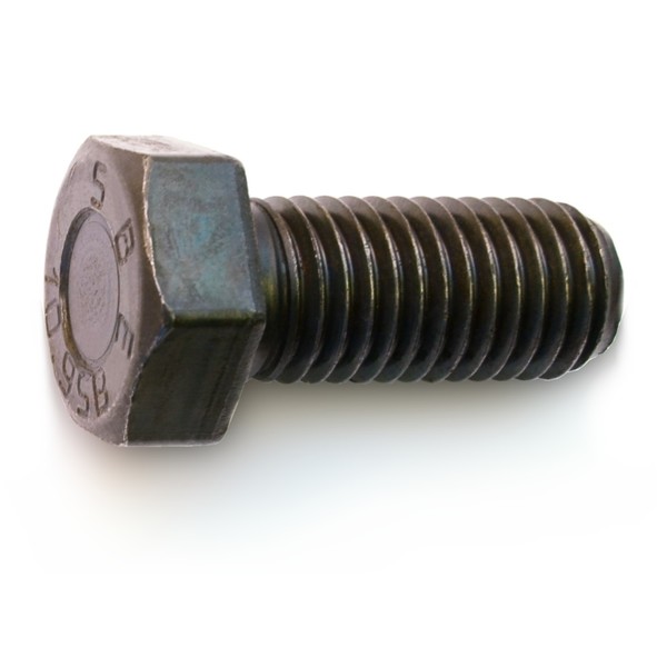 Midwest Fastener Class 10.9, M18-2.50 Hex Head Cap Screw, Plain Steel, 50 mm L, 2 PK 31102